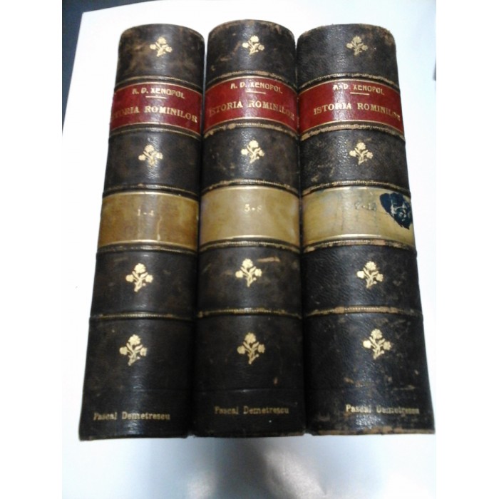 ISTORIA ROMANILOR - XENOPOL - 12 volume - 1896
